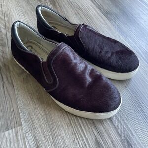 Circus by Sam‎ Edelman Wine Color Cowhide Slip-on Shoes Sneaker - Size 10 M